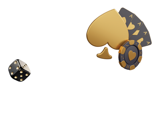 DreamGaming decorative casino graphic with cards.