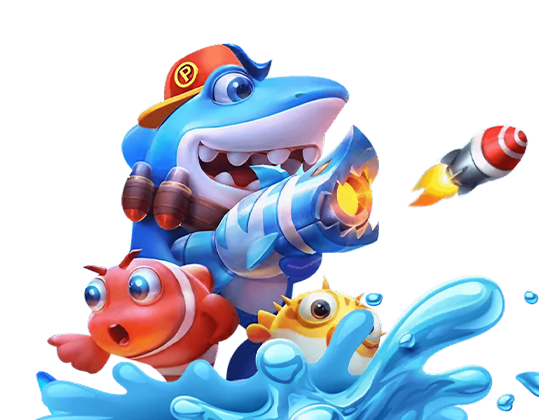 Fish graphic for Jili fishing game promotion.