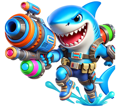 Fish graphic for Spadegaming fishing game promotion.