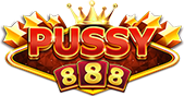 Pussy888 logo for online slot games.