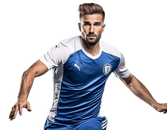Player graphic for WBet sports betting.